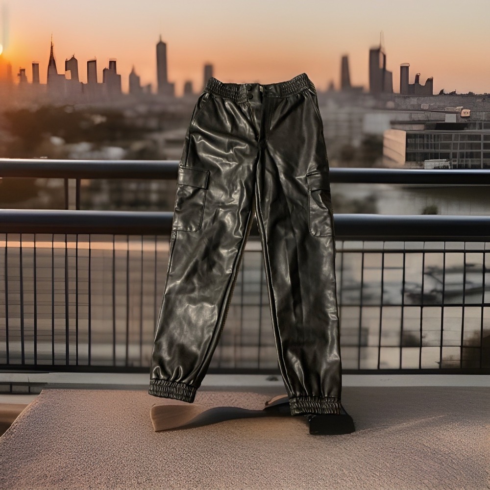 abercrombie fitch faux leather pants Womens Smile